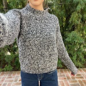 Cute grey crewneck sweater